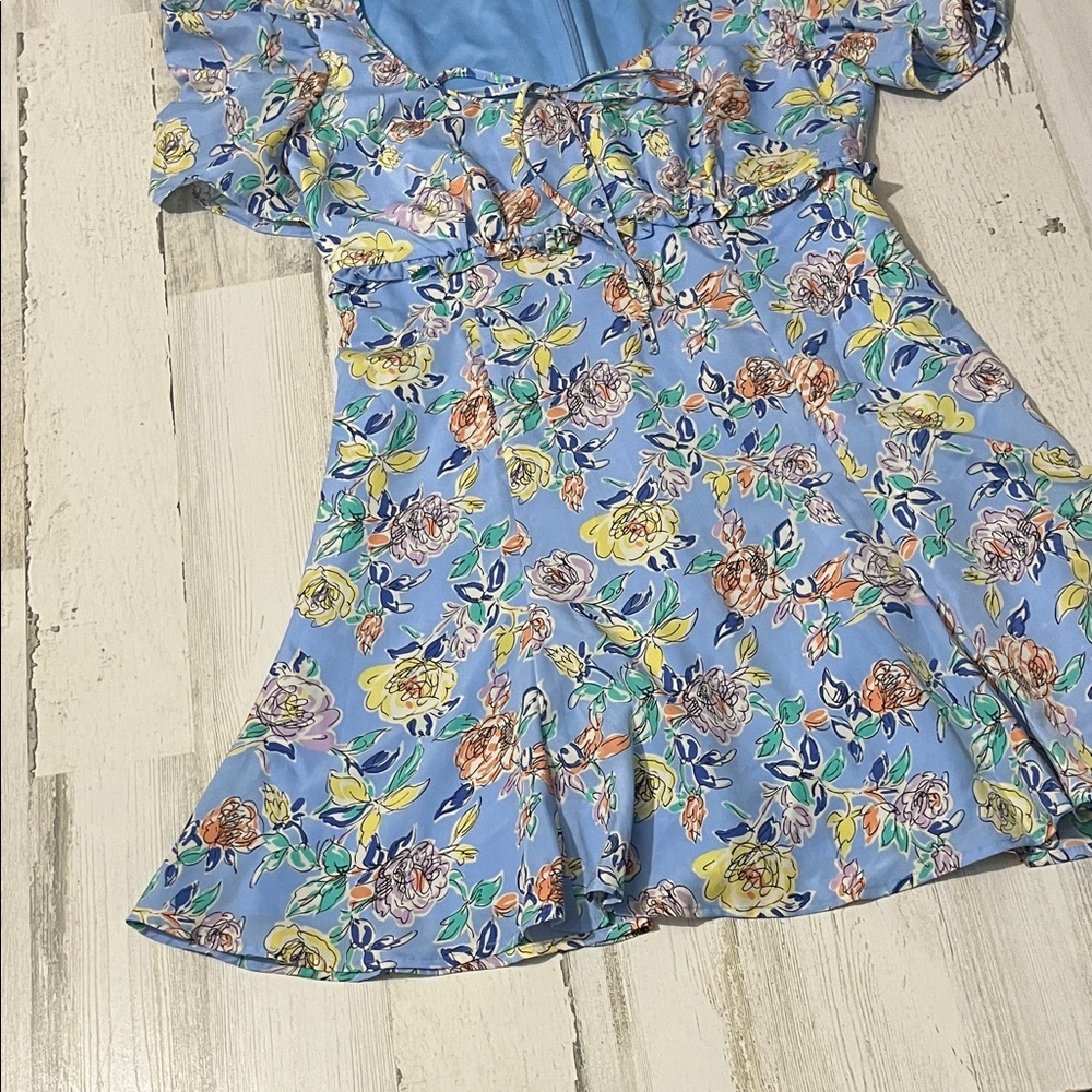 Likely X Revolve Emmy Floral Dress Size 6 - Picture 6 of 12